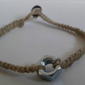 Nuts about you hemp bracelet